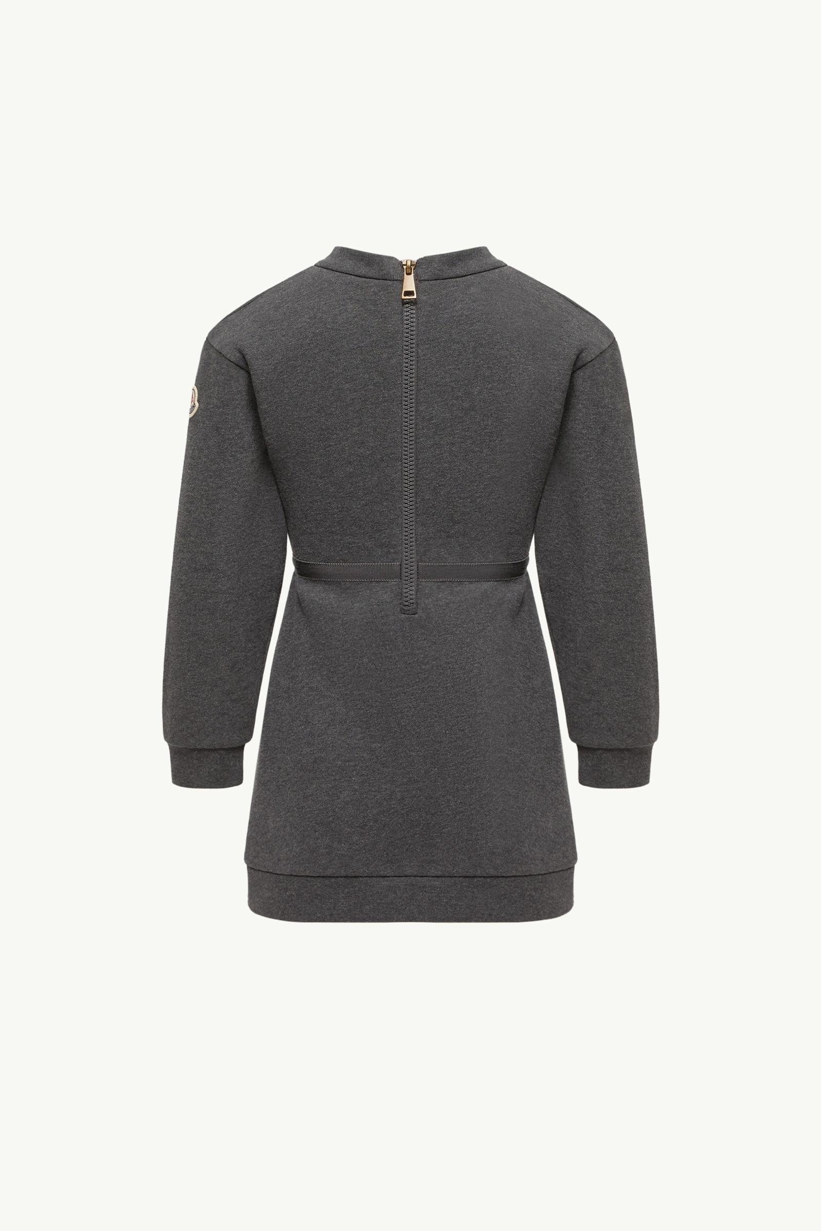Cotton Sweatshirt Dress - 图片 4