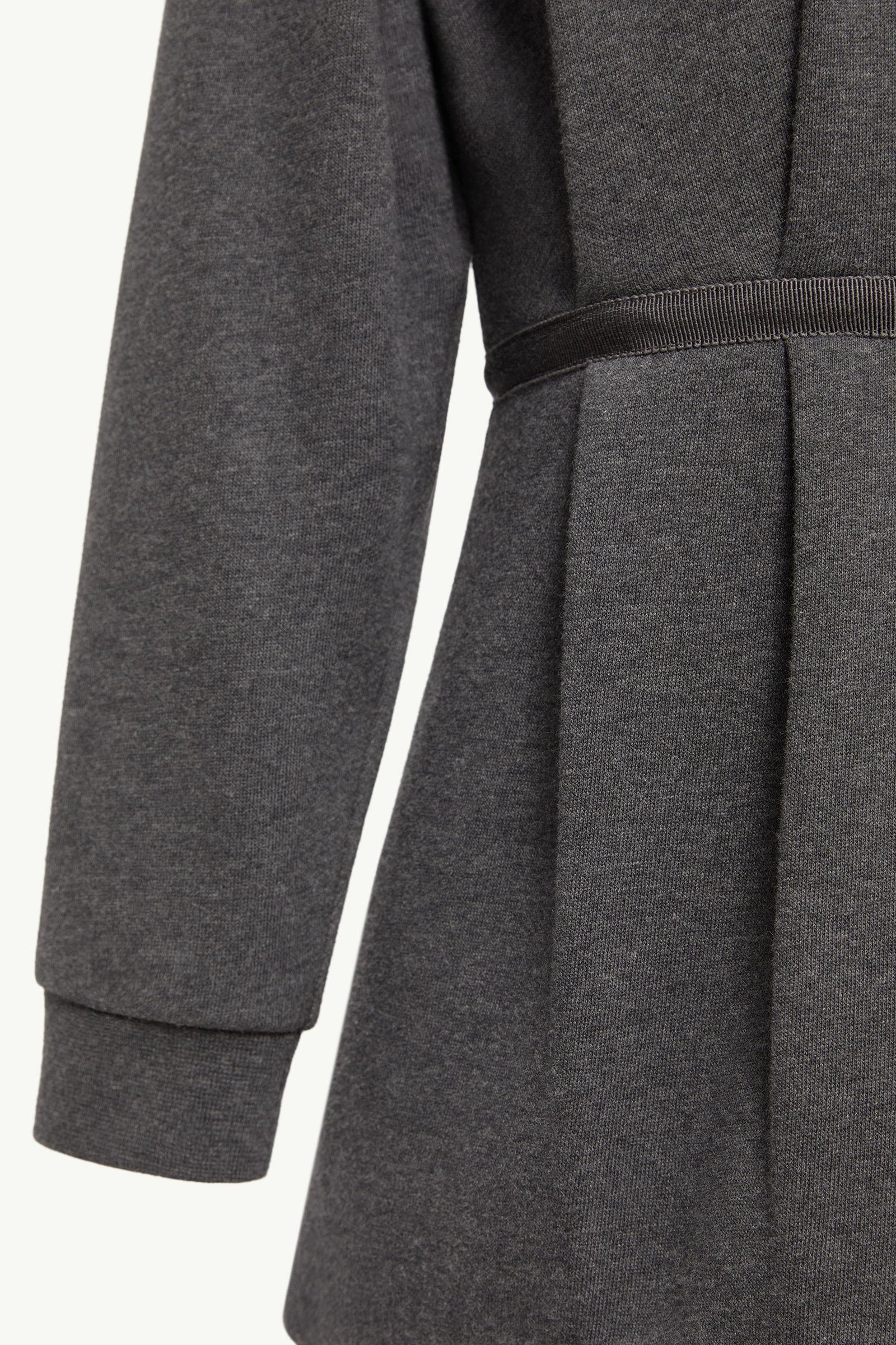 Cotton Sweatshirt Dress - 图片 5