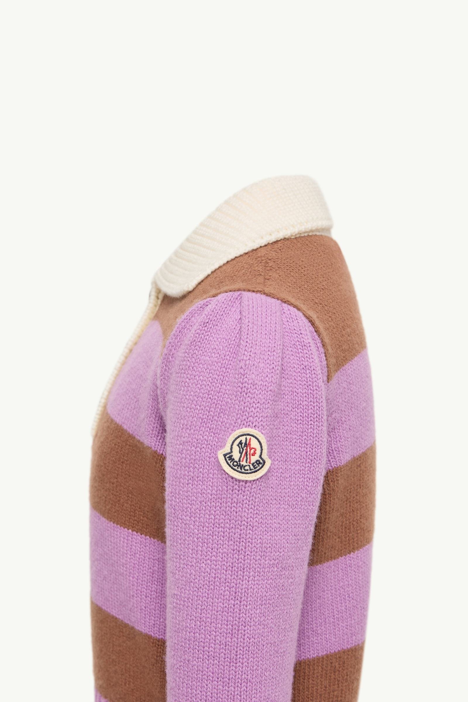 Wool & Cashmere Knit Polo - 图片 3
