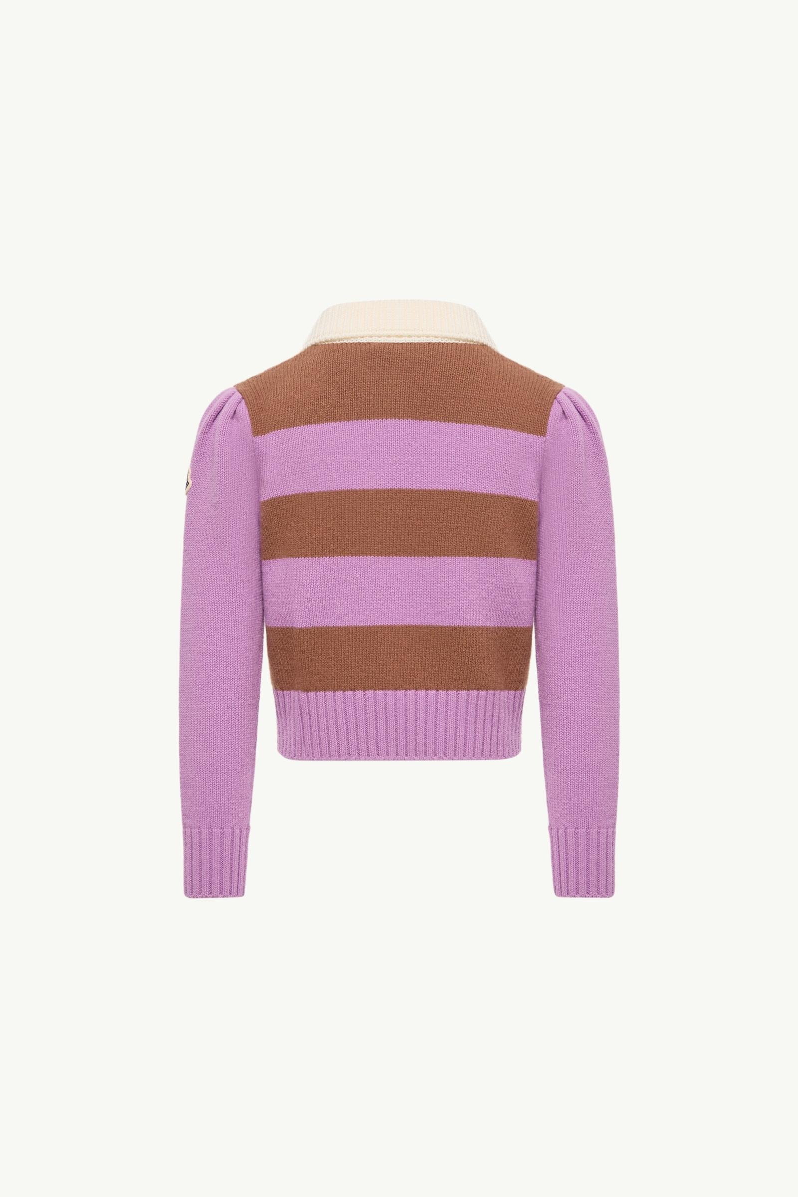 Wool & Cashmere Knit Polo - 图片 4