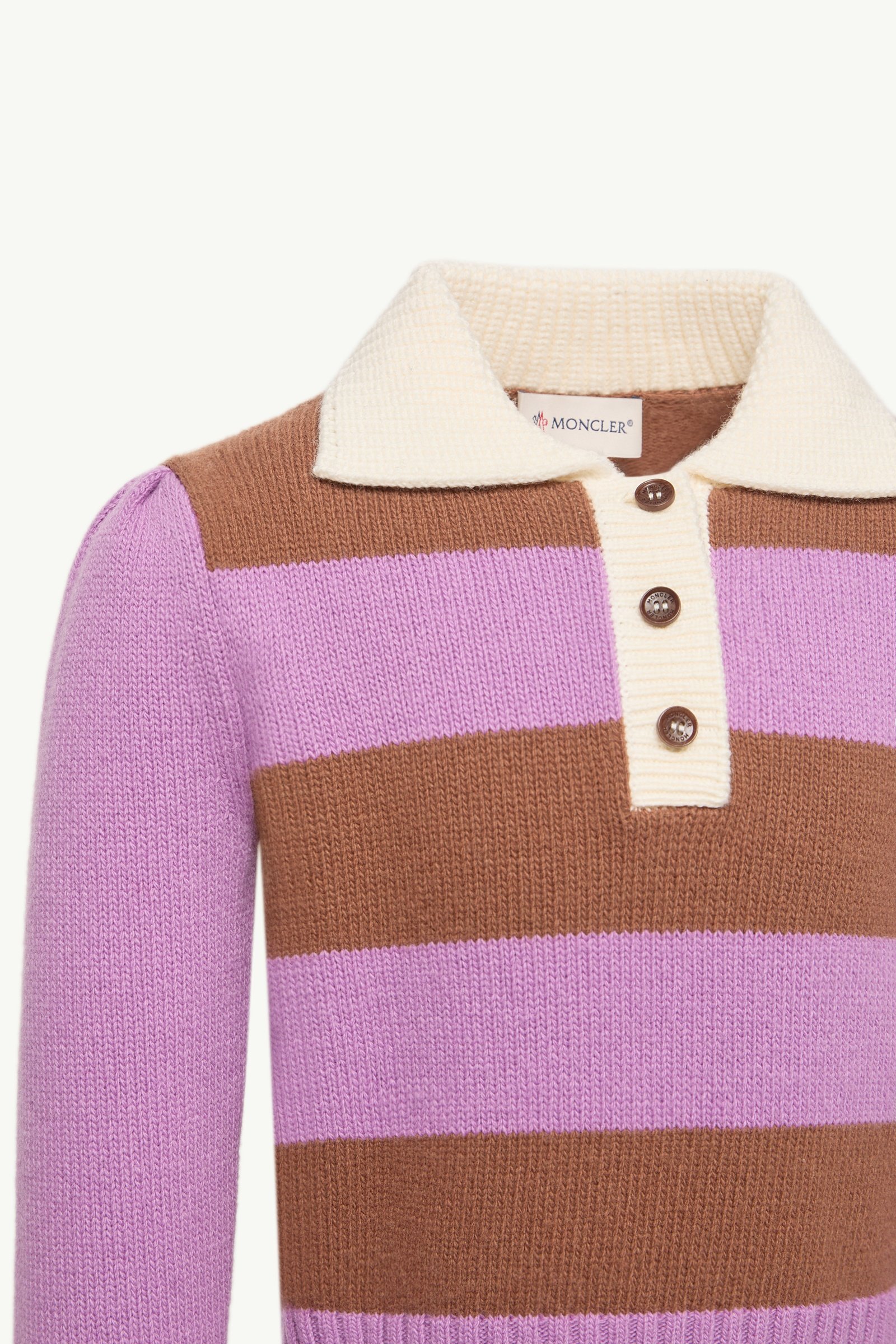 Wool & Cashmere Knit Polo - 图片 5