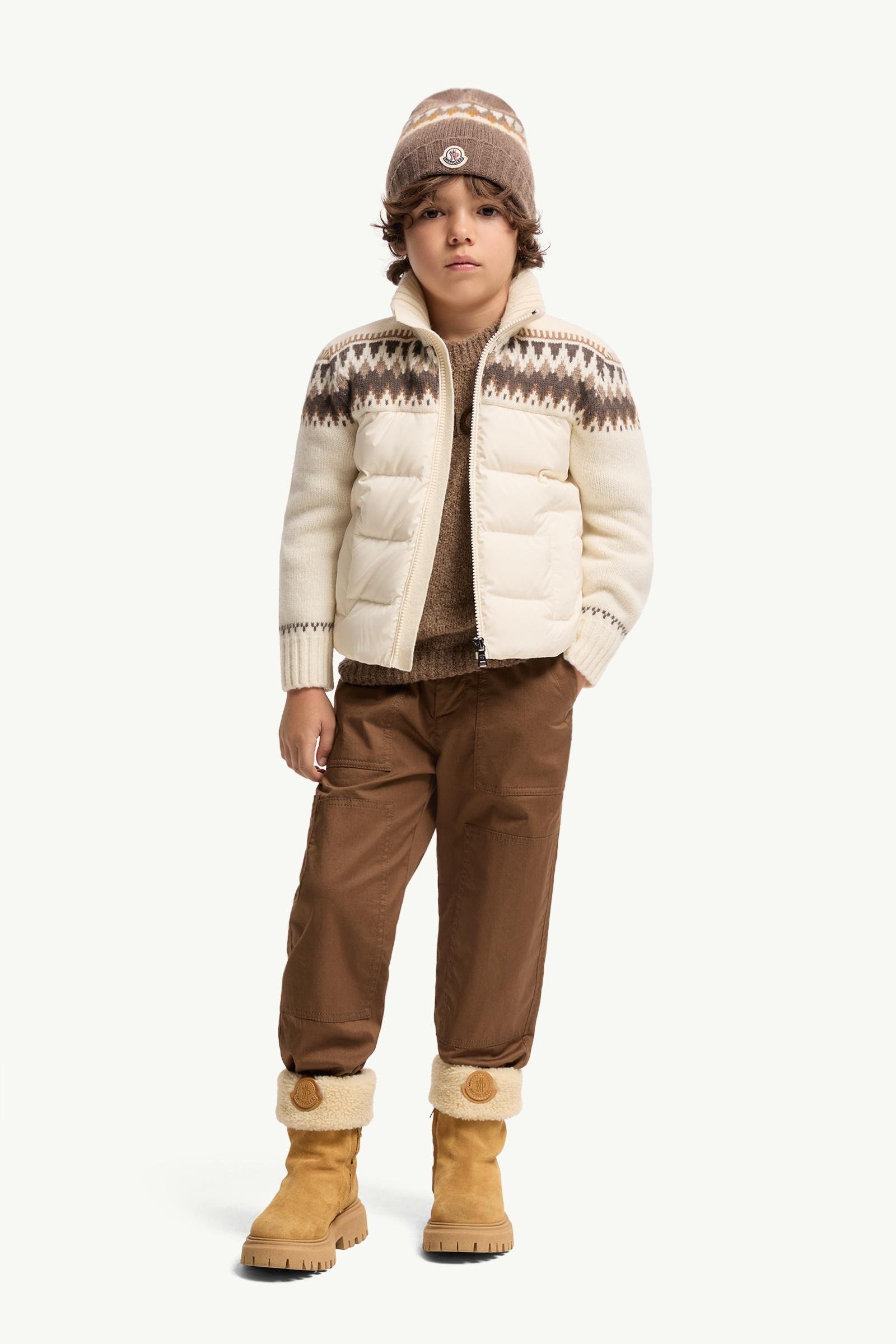 Alternative view of Wool Zip-Up Down Cardigan