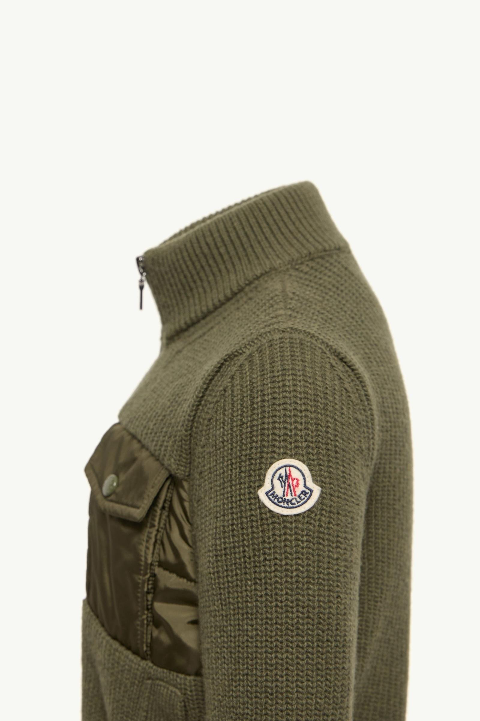 Alternative view of Wool & Cashmere Blend Zip-Up Cardigan