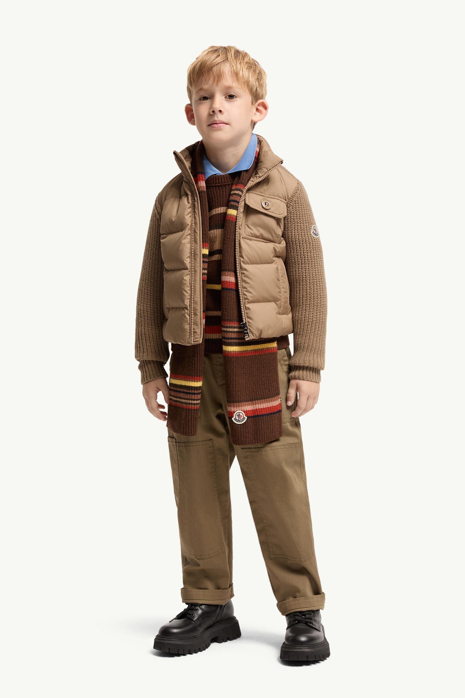 Alternative view of Wool & Cashmere Padded Zip-Up Cardigan
