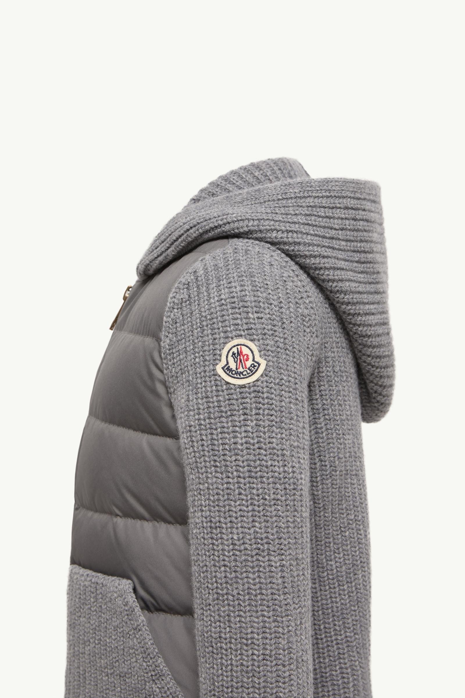 Wool & Cashmere Padded Cardigan - 图片 3