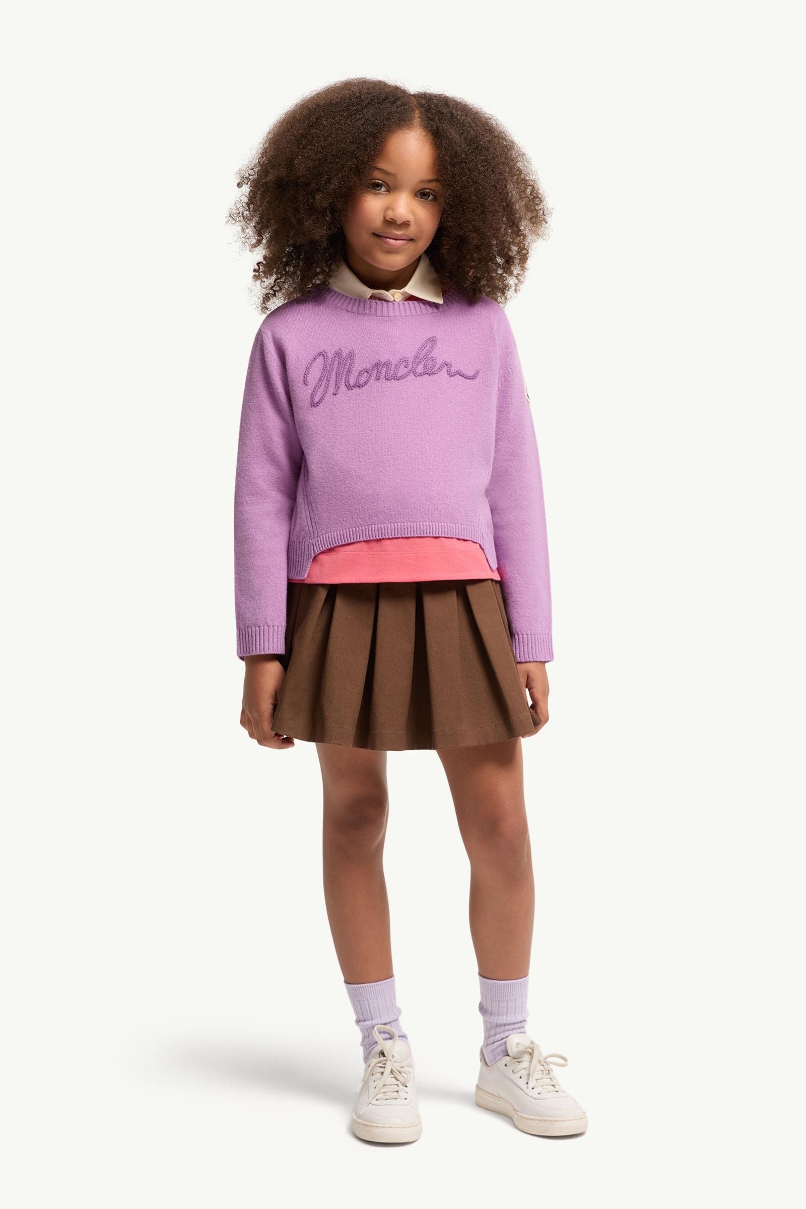 Alternative view of Wool and Cashmere Logo Jumper