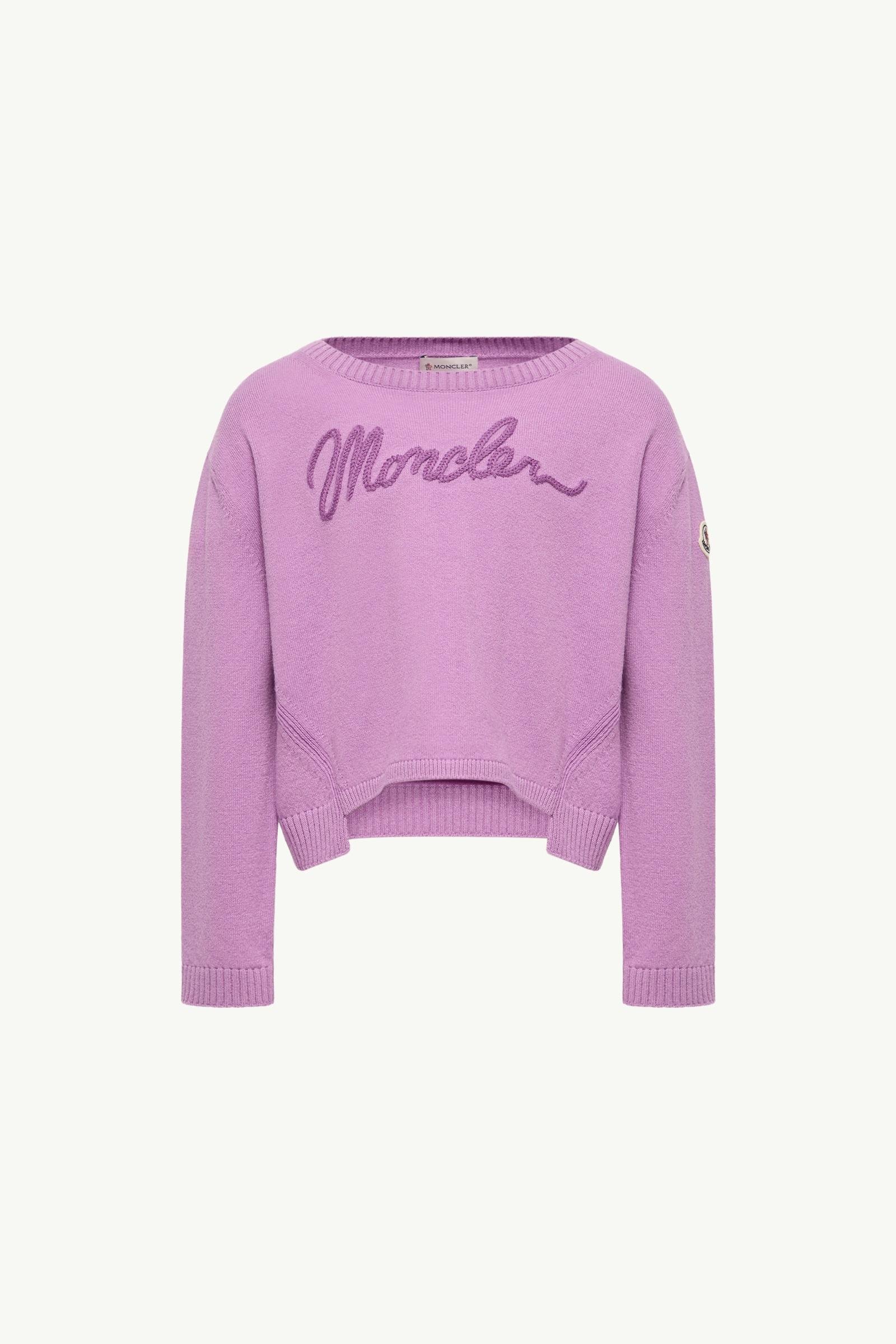 Wool and Cashmere Logo Jumper