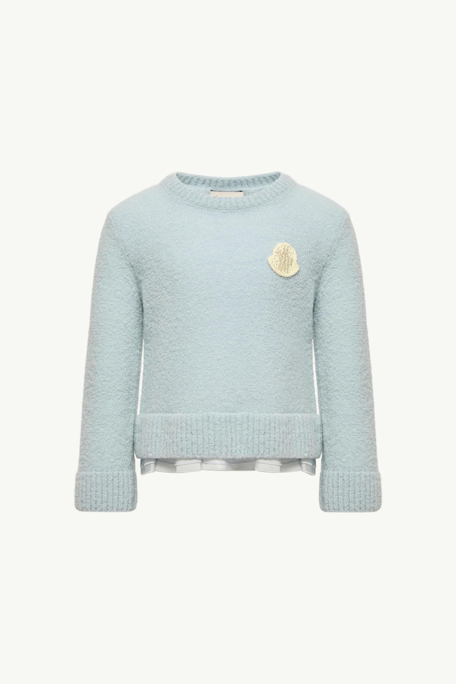 Embroidered Wool Blend Jumper