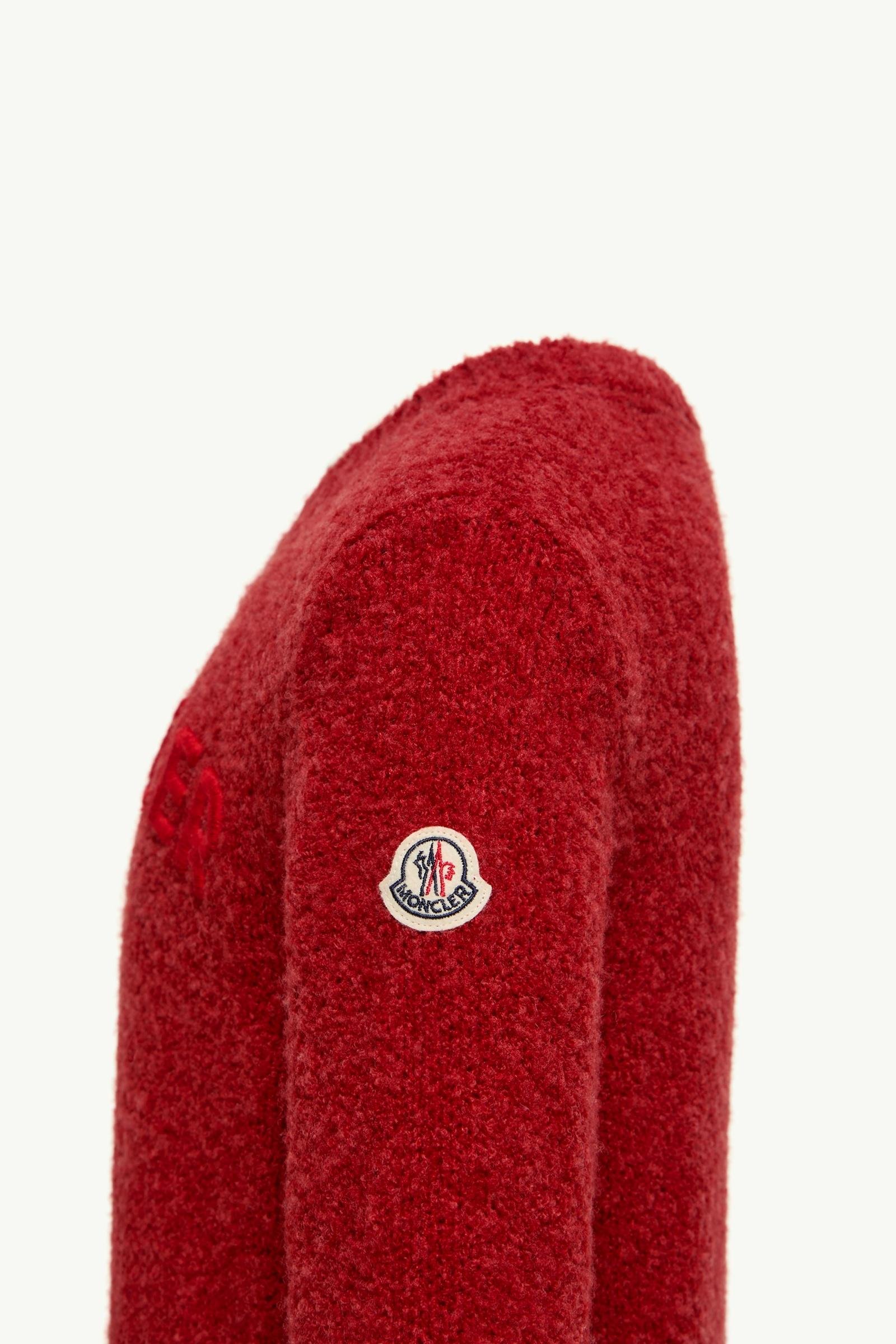 Logo Bouclé Wool Blend Jumper - 图片 3