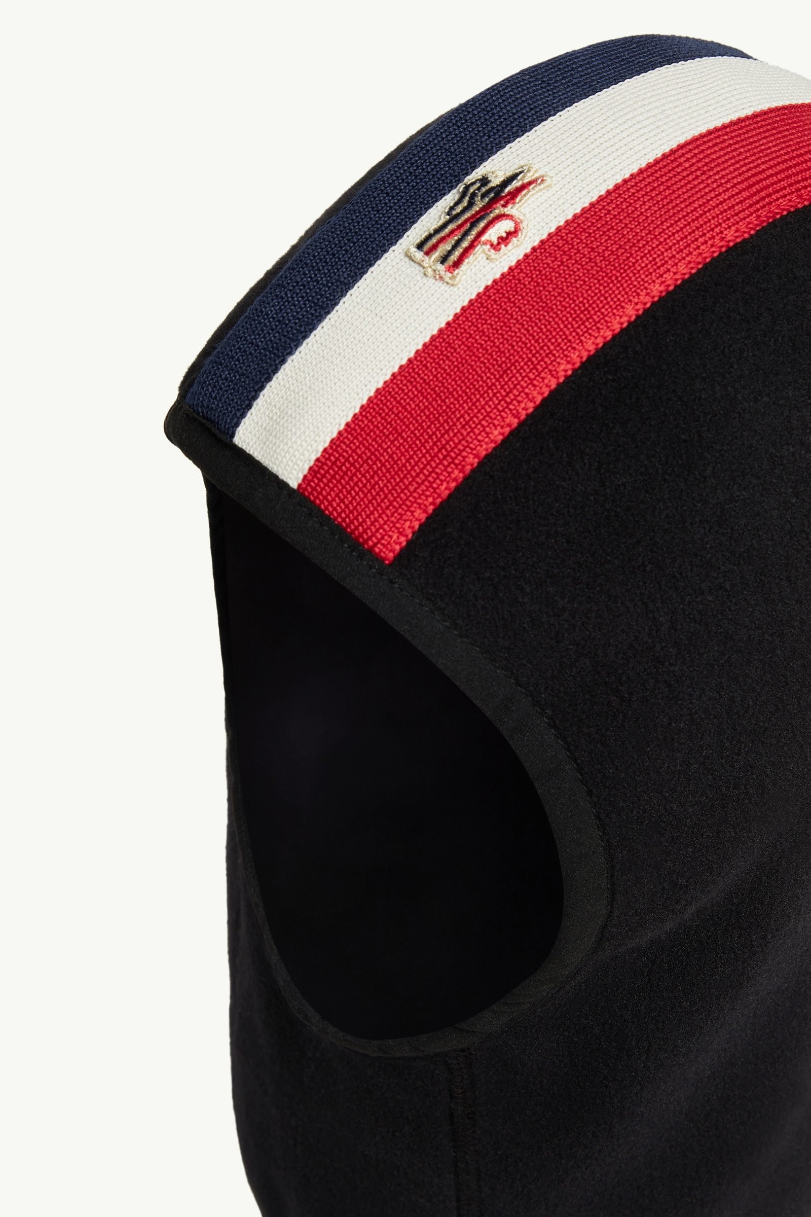 Alternative view of Striped Trim Fleece Balaclava