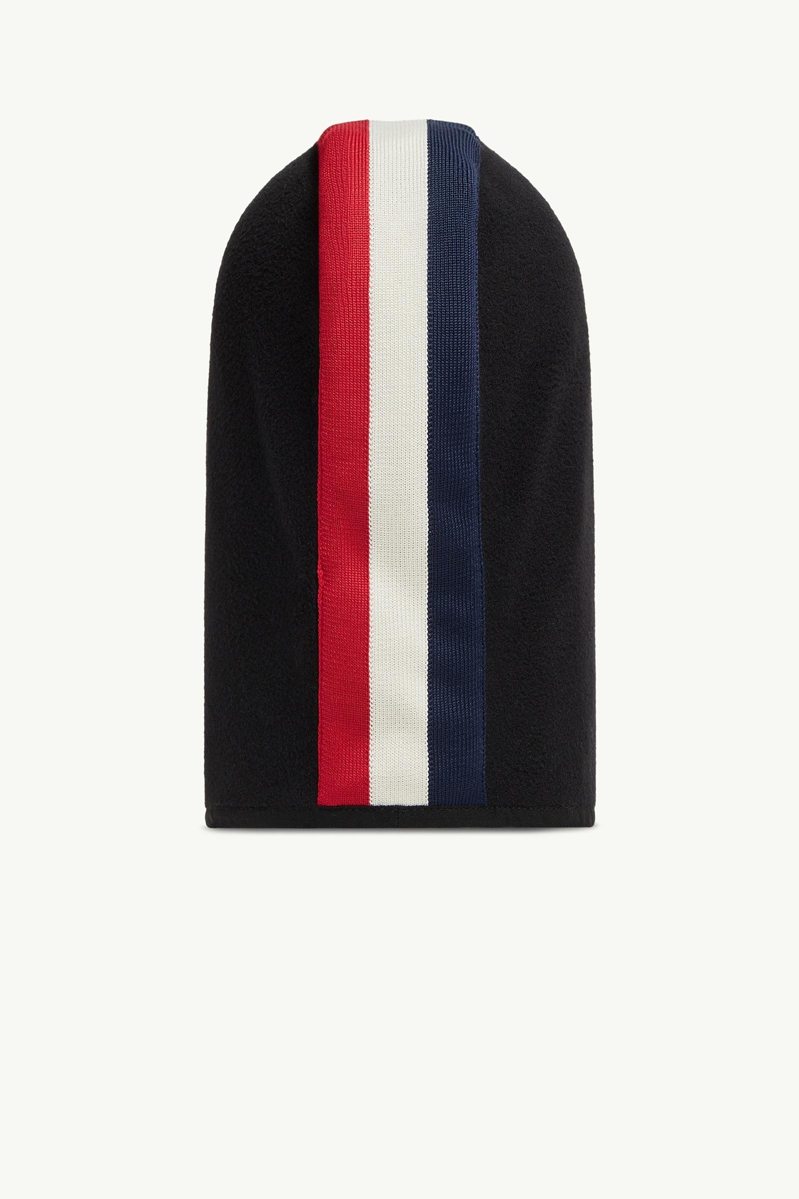 Striped Trim Fleece Balaclava - 图片 3