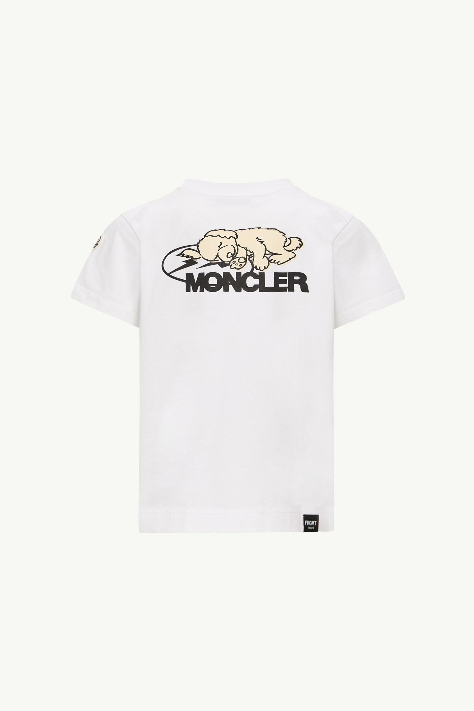 Moncler x FRGMTmini Print Dog T-Shirt - 图片 4