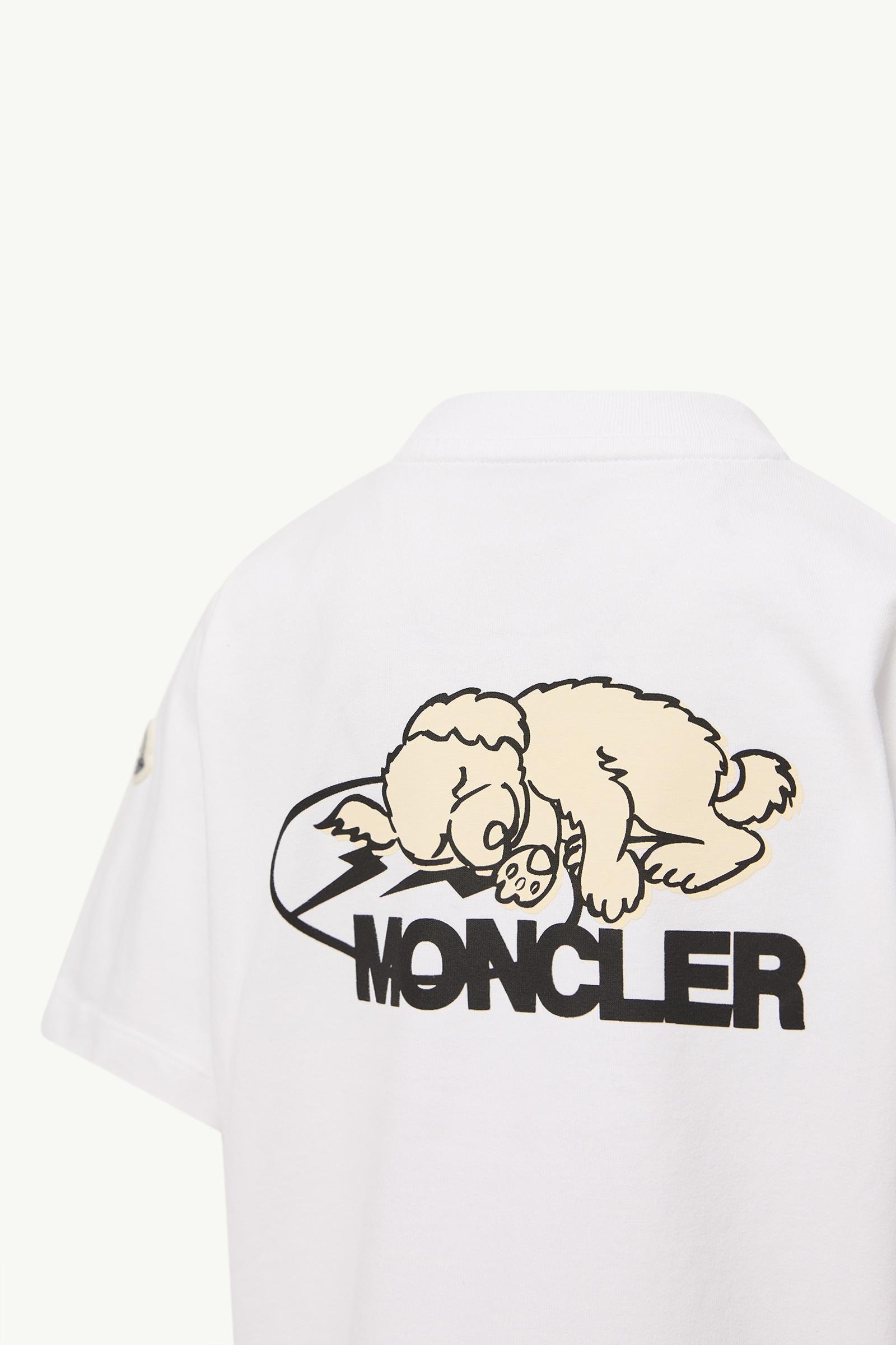 Moncler x FRGMTmini Print Dog T-Shirt - 图片 5