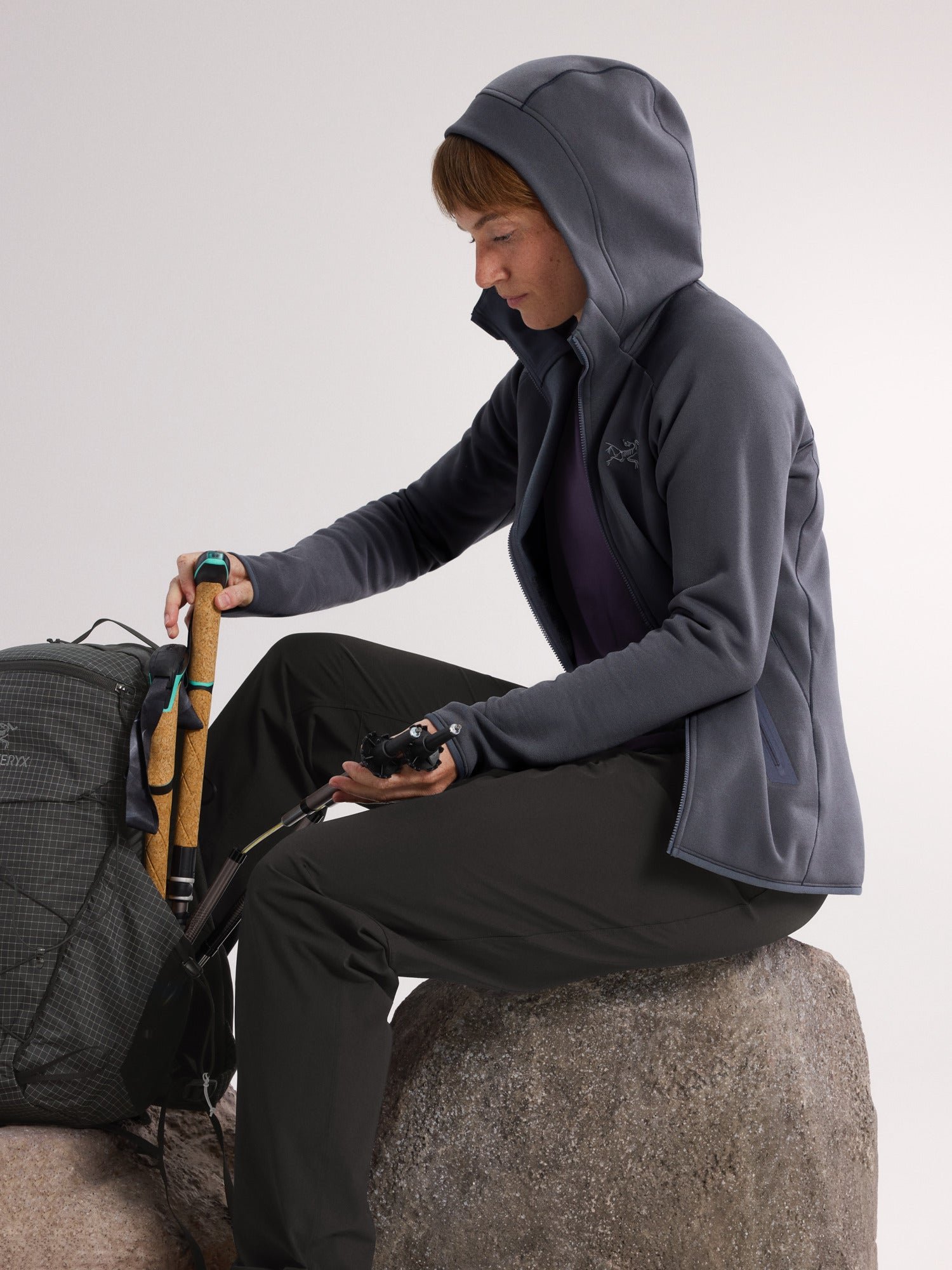 Alternative view of Kyanite Hoody Women's