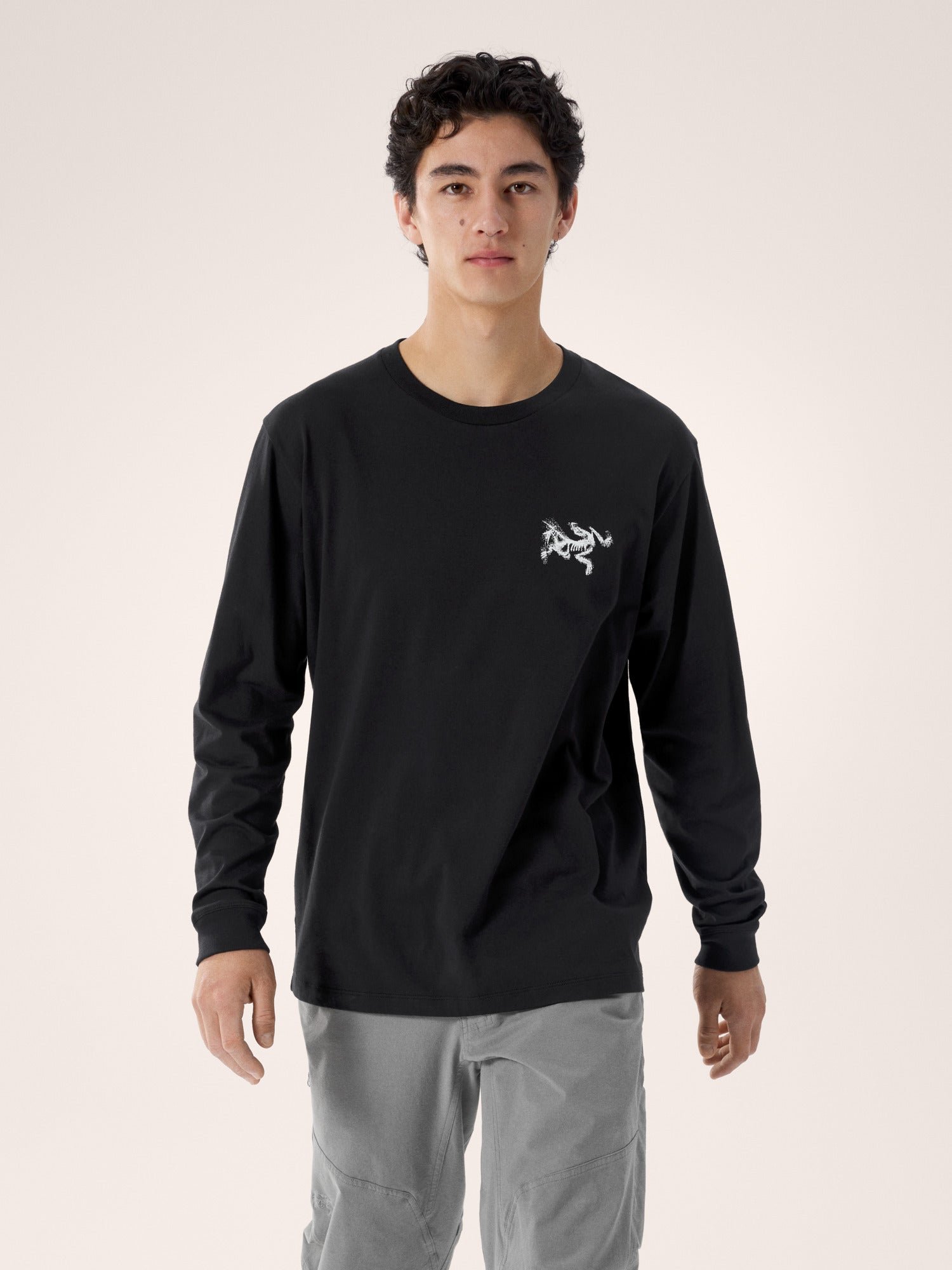 Kragg SL Cotton Bird Tile Shirt LS Men's