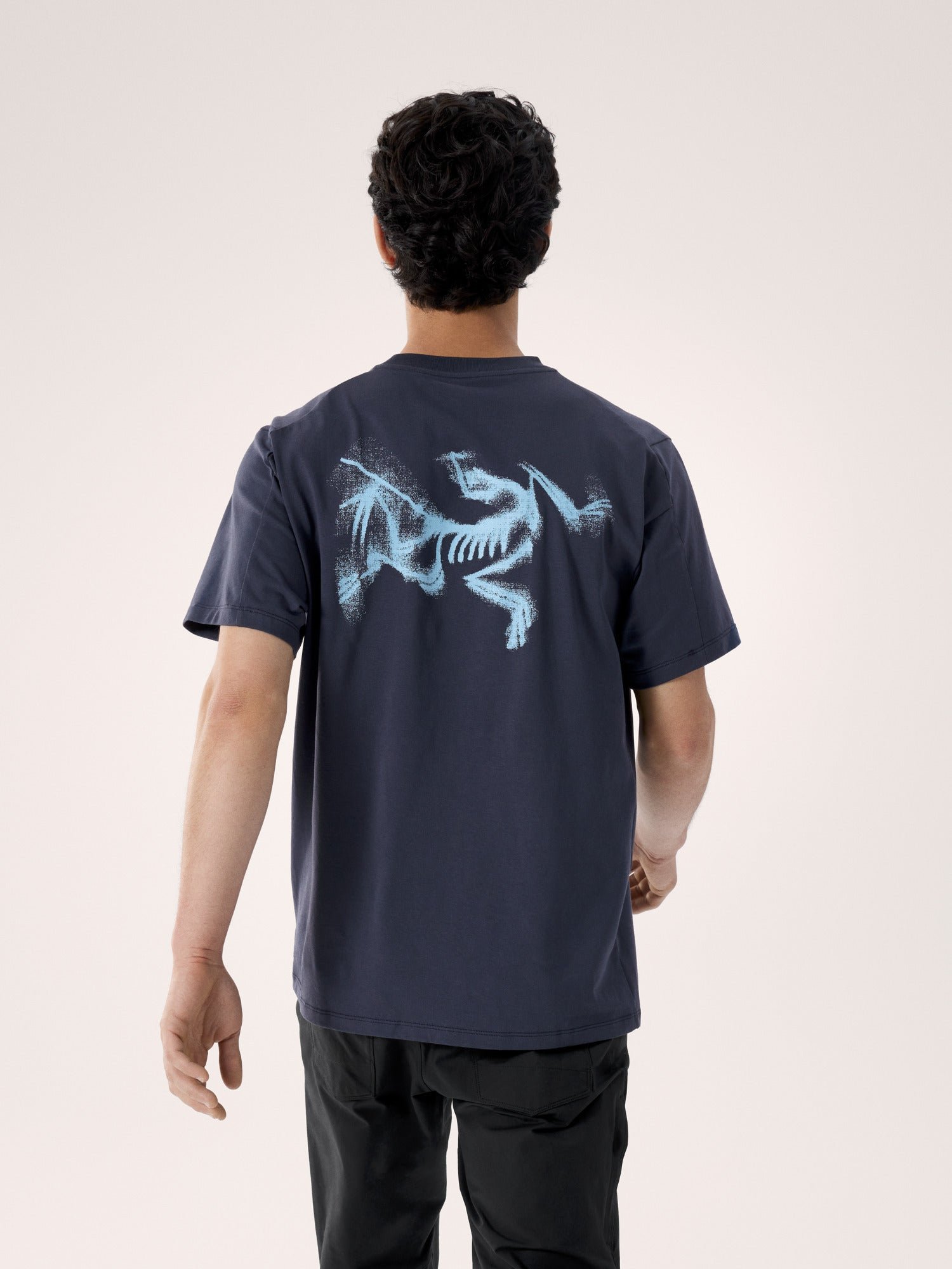 Kragg SL Cotton Blurred Bird Shirt SS Men's - 图片 4