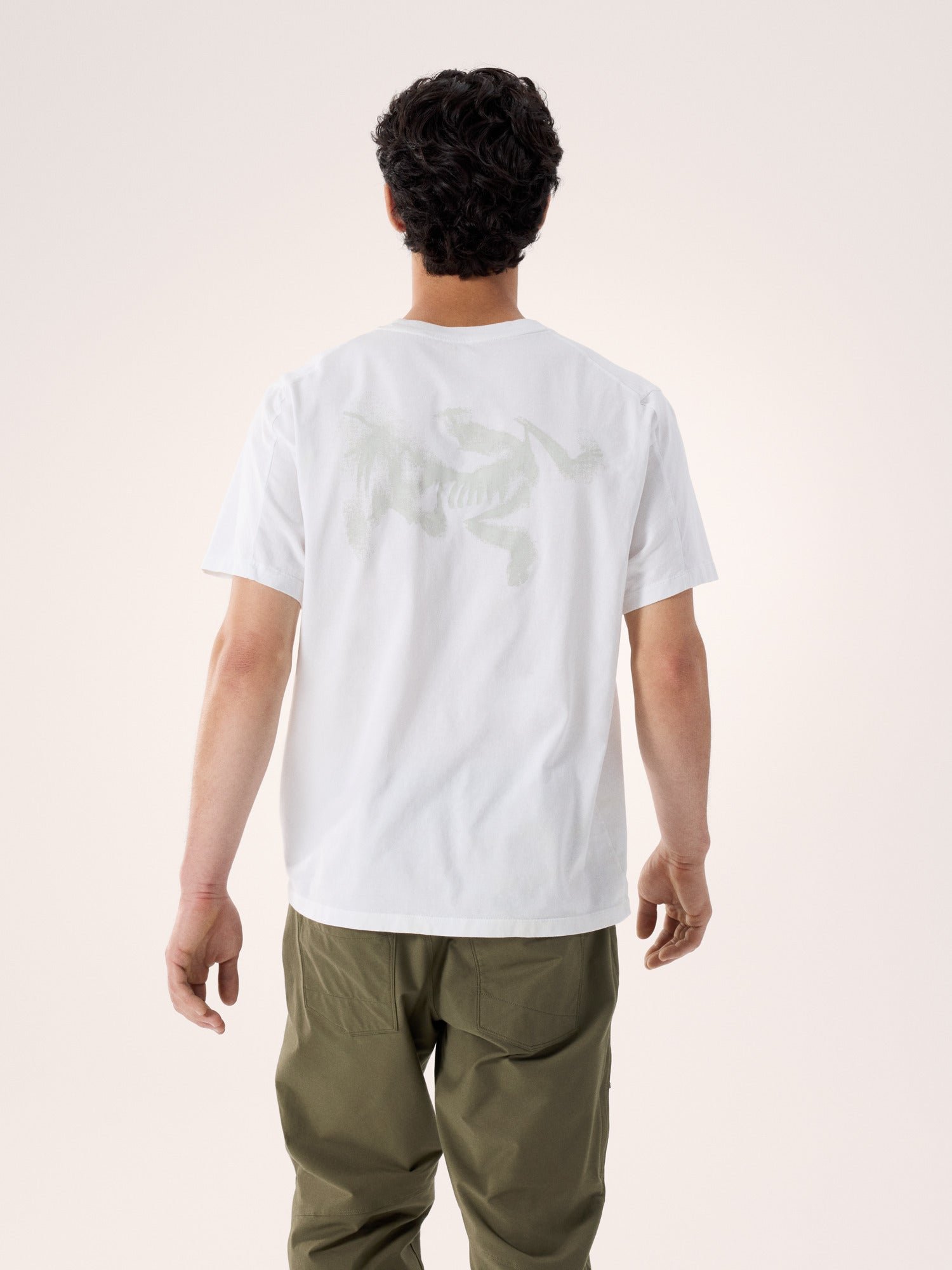 Kragg SL Cotton Blurred Bird Shirt SS Men's - 图片 3