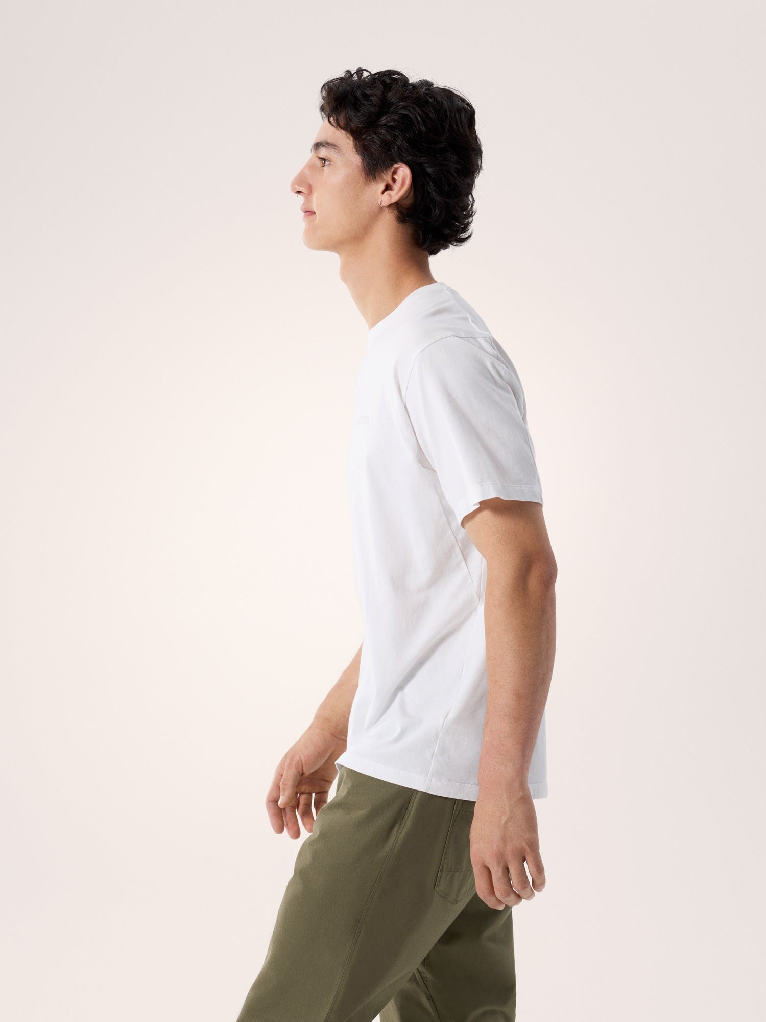 Kragg SL Cotton Blurred Bird Shirt SS Men's - 图片 4