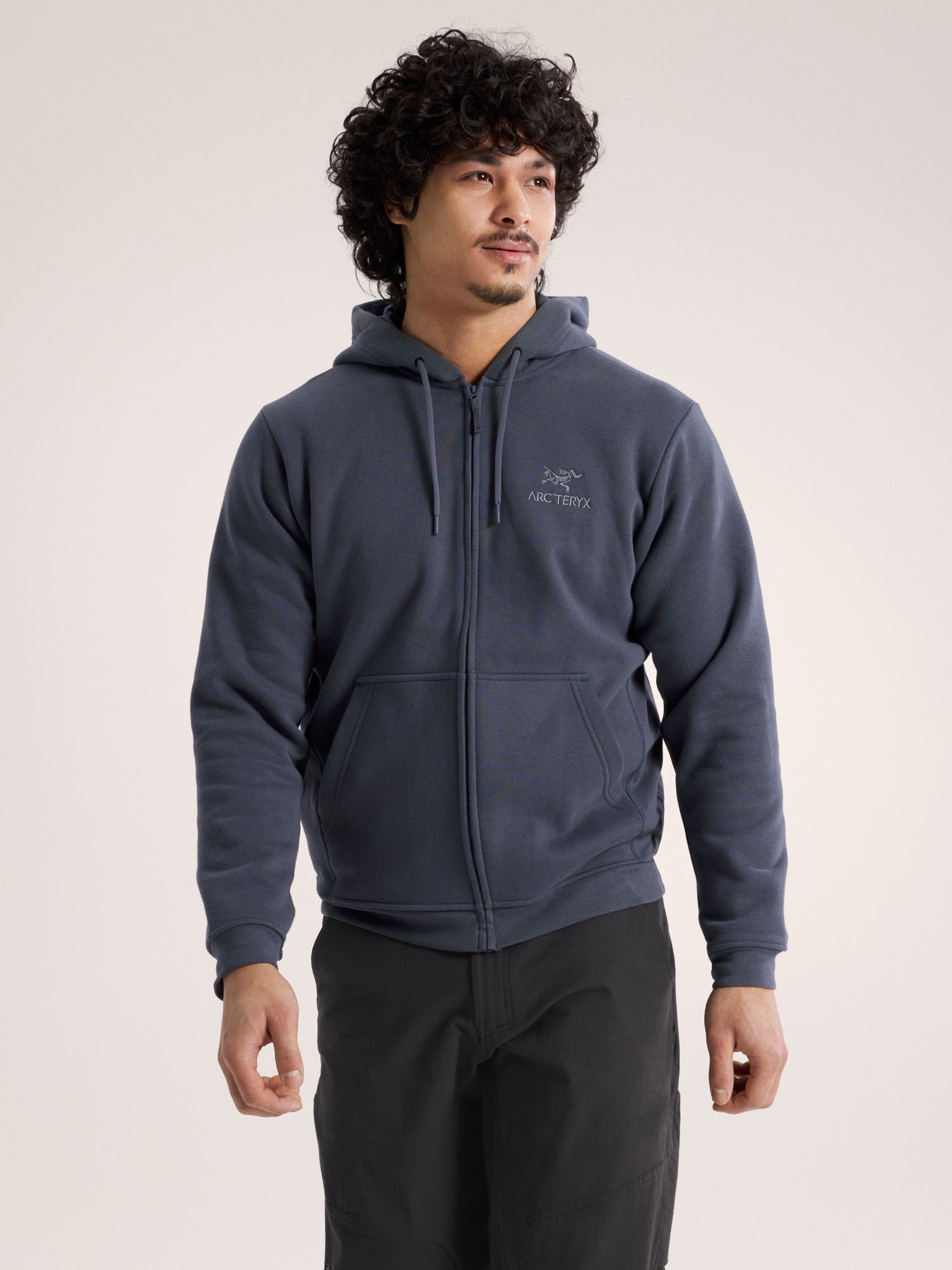 Emblem Fleece Full Zip Hoody Men's