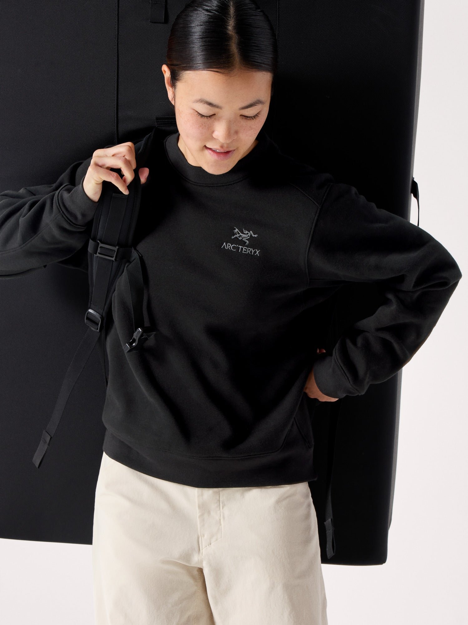 Alternative view of Emblem Fleece Crew Women's