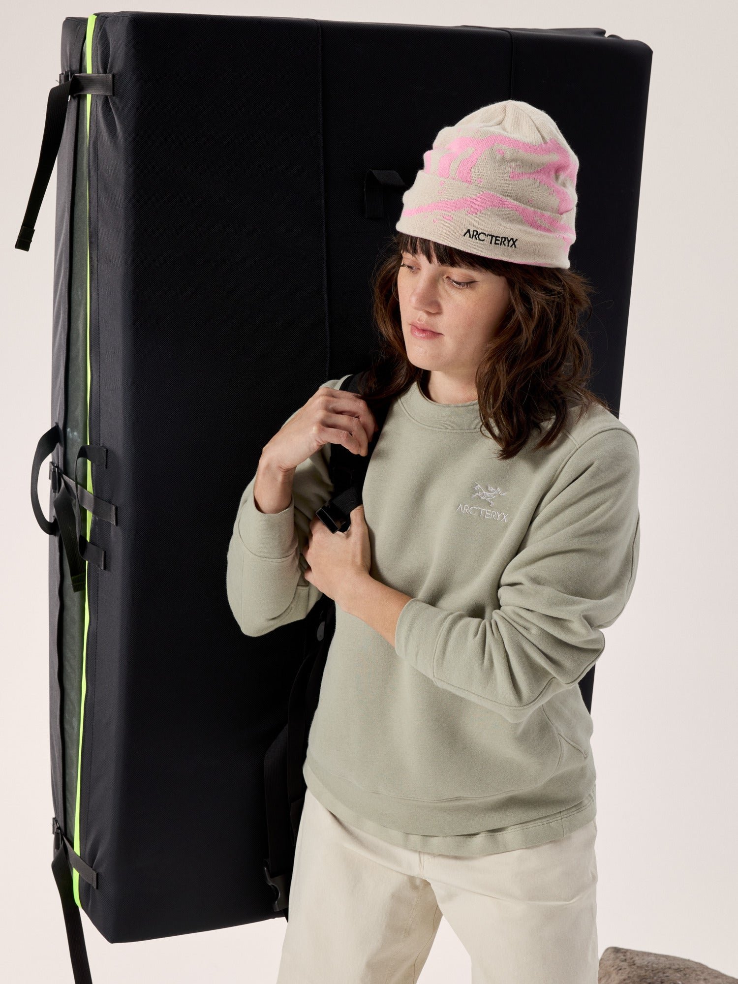Alternative view of Emblem Fleece Crew Women's