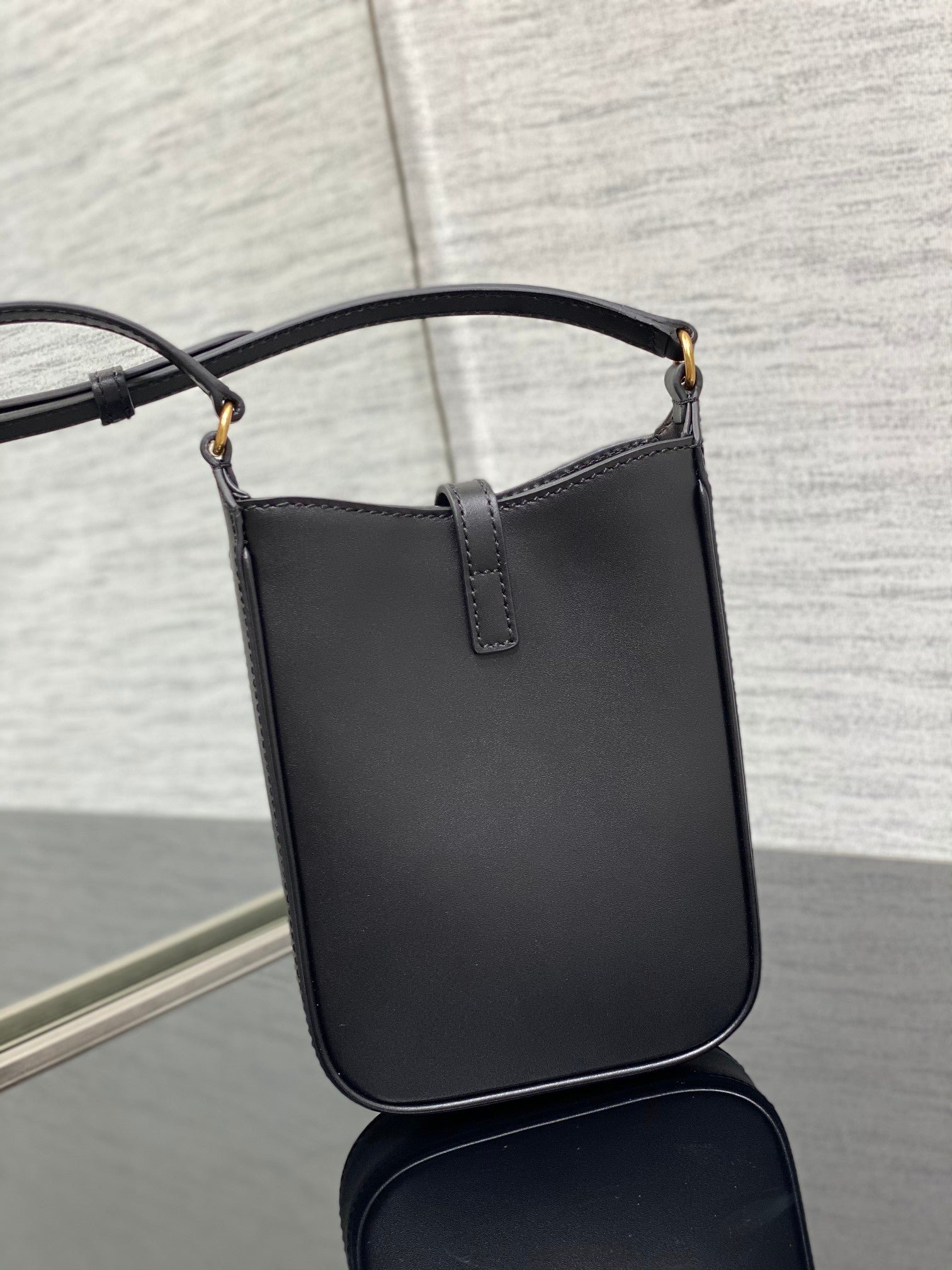Serenityll™ 100213 Luxury Bag Mini Black Bag - 13x20x4cm - 图片 5