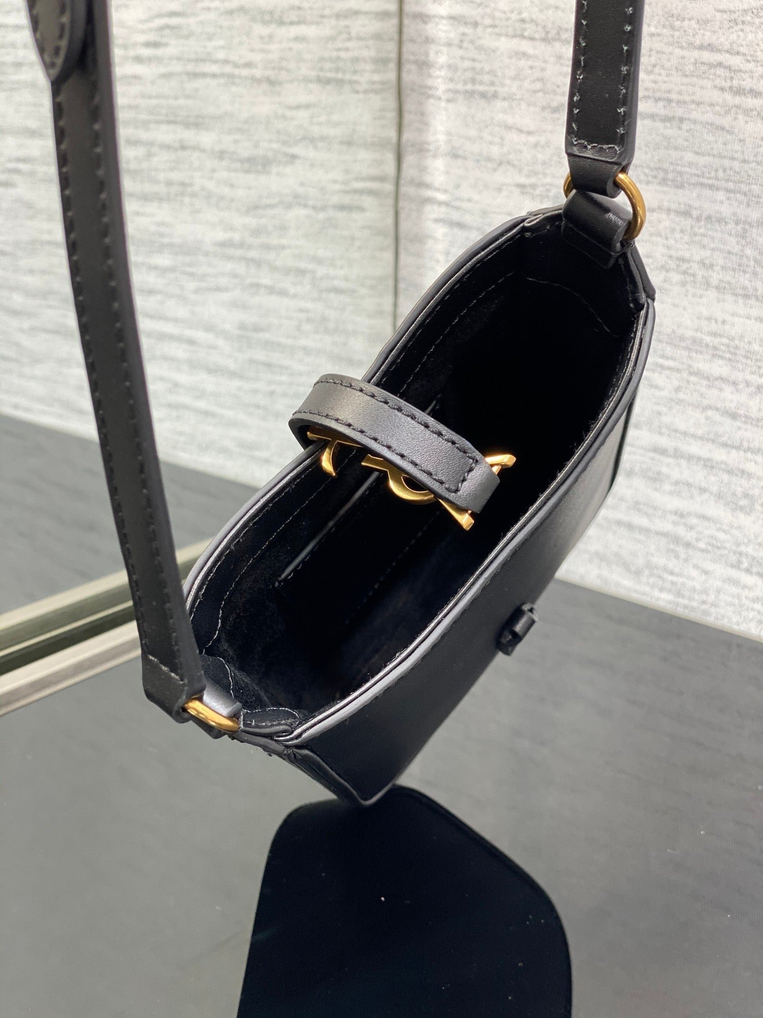 Serenityll™ 100213 Luxury Bag Mini Black Bag - 13x20x4cm - 图片 6